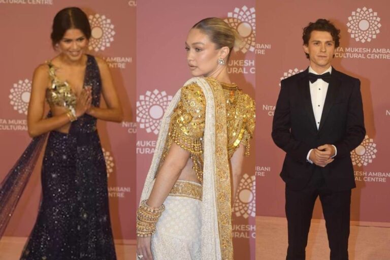 गिगी हदीद ने साड़ी में बिखेरा जलवा, जेंडया ने नमस्ते बोल जीता भारतीयों का दिल